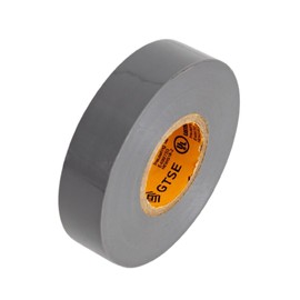 GTSE Gray Electrical Tape, 3-Pack – Waterproof, Industrial Grade Vinyl, 3/4 in x 66ft– Strong Self-Adhesive PVC Electric Tape for Wire Insulation, 7 Mil, 600V – UL/CSA Listed