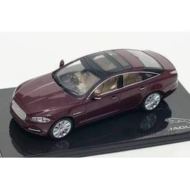 Supreme Models JAGUAR XJ CAR MODEL CAVIAR MAROON X J SALOON 1:43 SIZE IXO DEALER SPECIAL T3