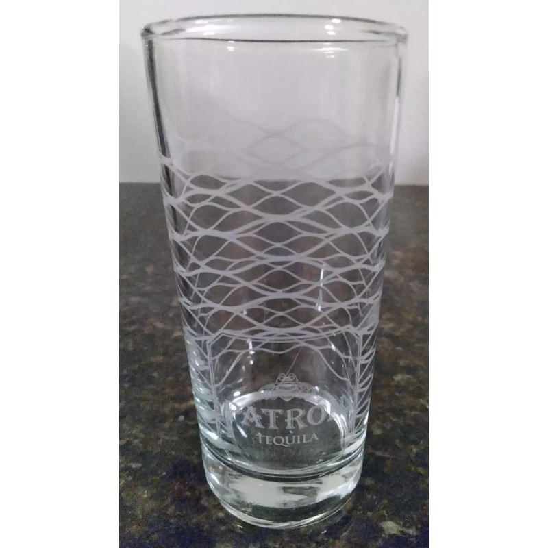 Patron NEW! Set of (2) Patron Tequila Highball Glasses w/