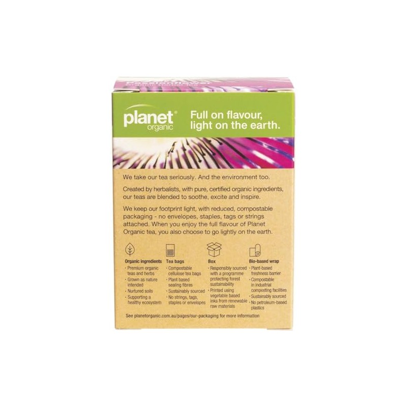 Planet Organic Passion Flower 25 Tea Bags