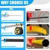 Frebuta Trash Picker Upper Grabber Extra Long,62 Inch Trash Pickup