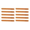 10pcs Nail File Professional Wood Core Reusable Double Sides Washable