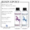 Unicone Art Epoxy Resin Kit, Crystal Clear, High Gloss, Odor