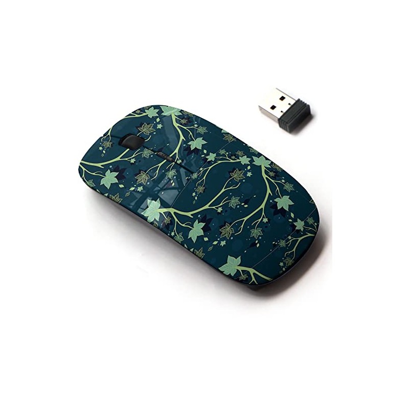 CJCBROES 2.4G Wireless Mouse with Cute Pattern Design for All
