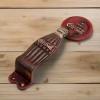 Coca-Cola Cast Iron Door Handle With Antique Finish (10" x