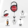 Pullther Reel Keychain Pin-on Reel Key Reel with Carabiner, Anti-loss