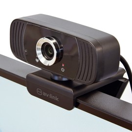 kenable Full HD 1080 HQ USB Webcam with Microphone Working from Home Office Meetings