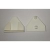 Pair Drawer Slide Rear Mounting Bracket Replacement Kit Compatible with
