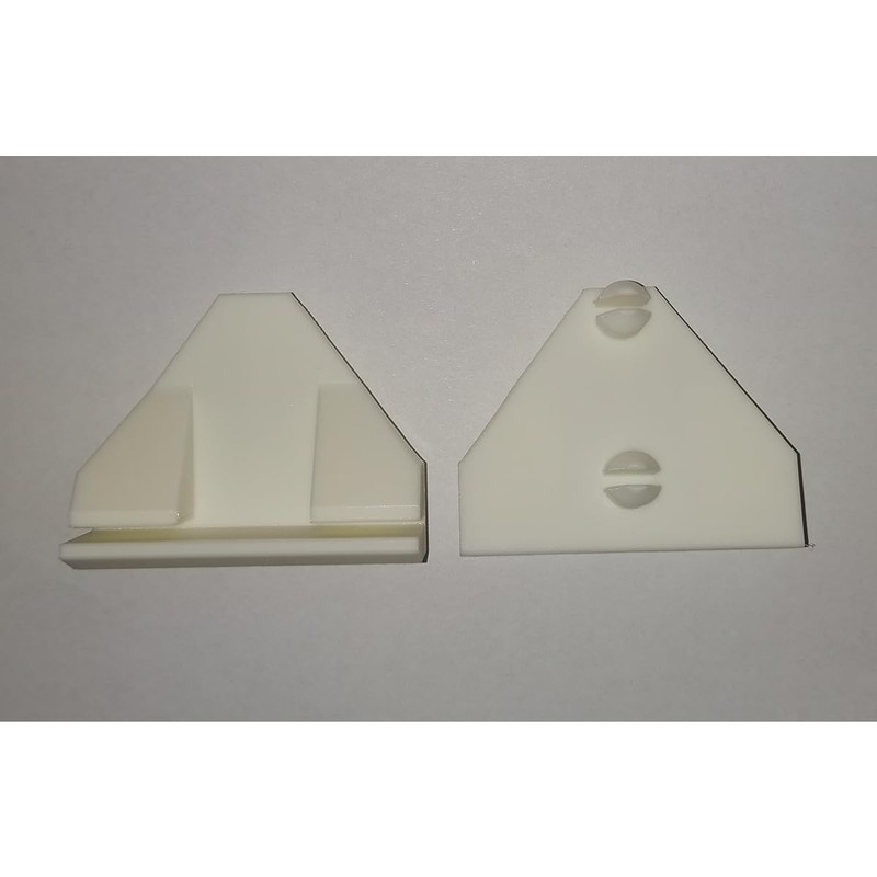 Pair Drawer Slide Rear Mounting Bracket Replacement Kit Compatible with