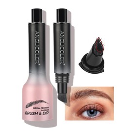 Anglicolor Brow Fection Angled Brush,Microblading Eyebrow Pen,Natural Brows Eyebrow Pen,Easy To Color,Long Lasting,Quick Drying,Natural Shaping Outlining Filling Eyebrow Makeup Upgrade (03#Auburn)
