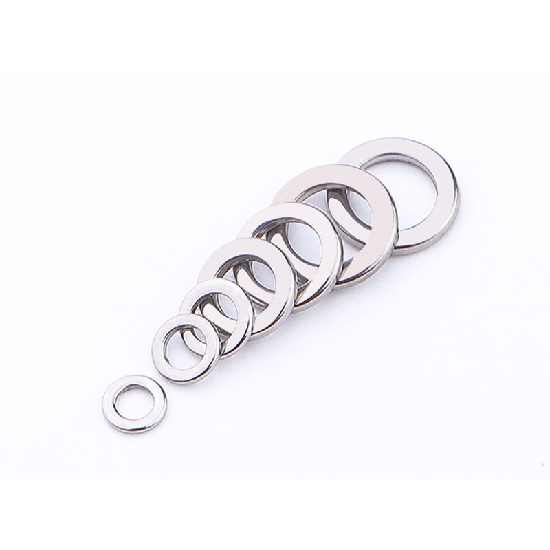 Spotlip 50pcs High Strength Solid Ring Kit 1#2#3#4#5#6#Fishing Lure Connector