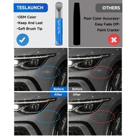 RSACET LH7J/J2 Pure Gray Touch Up Paint Compatible with Volkswagen Exact Match Touch Up Paint Car Scratch Repair