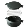 Turezure Hanako x Orange Page, Iron Fryer with Lid, 7.1