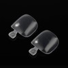 YIMART 500Pcs Fake Toenail Tips Set Nail Art Toe Decoration