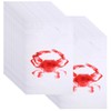 iplusmile Pack of 100 Disposable Apron Lobster Bibs in Restaurant
