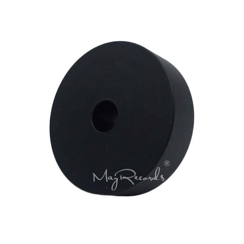 MayRecords Accessories 7" EP Record Adapter 45 Rotation 50g Black