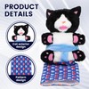 Pack of 2 Cat Hand Puppets, Interactive Cat Toy Hand