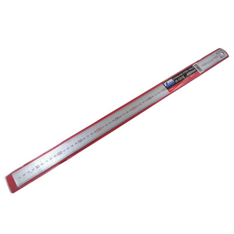 Shinwa 1000 mm Rigid"Zero Glare" Metric Machinist Rule/Rule Scale .5mm