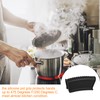 uxcell 2pcs Silicone Assist Hot Pan Handle Holder Hot Skillet
