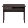Bush Cabot 40"W Engineered Wood Writing Desk in Heather Gray
