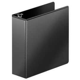 Wilson Jones ENVI Customizer Heavy Duty 3-Inch D-Ring View Binder, Letter Size, 600-Sheet Capacity, Black (5050513671)