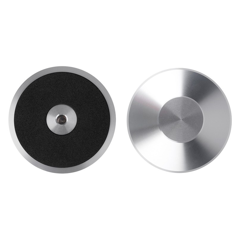 NEW Black Record Weight Clamp LP Vinyl Turntables Metal Disc