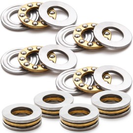 Pstyle. PST-158 Thrust Ball Bearings Set of 8 (Outer Diameter 17 x Inner Diameter 9 x Height 5 mm)