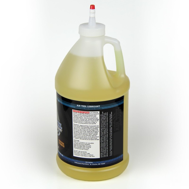 Premium Air Tool Lubricant - 64 FL. OZ. Industrial Pneumatic