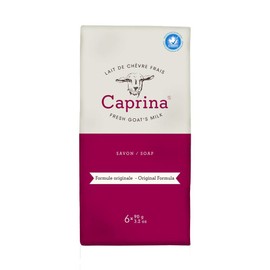 Caprina Canus Fresh Goat's Milk Soap Original Formula, 3.2 Ounce each, Pack of 6