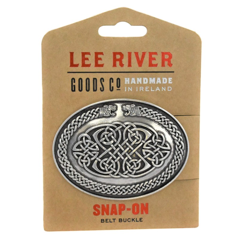 Lee River Goods Co - Men's Snap-On Belt Buckle (Oval