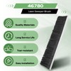 TOSRWGLL 46780 Lawn Sweeper Replacement Brush for Agri-Fab Models 45-0521,45-0261,45-02602,45-0456,45-0492,45-0521,21"