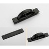 DayCount Pack of 2 Invisible Cabinet Drawer Handle Rotating Zinc