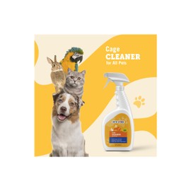 Pet N' Lovely Cage Cleaner | Easily Removes Pet Debris | For All Pets | Freshly Scented | Easy to Use | Refreshing Lemon | 32 Fl. Oz.