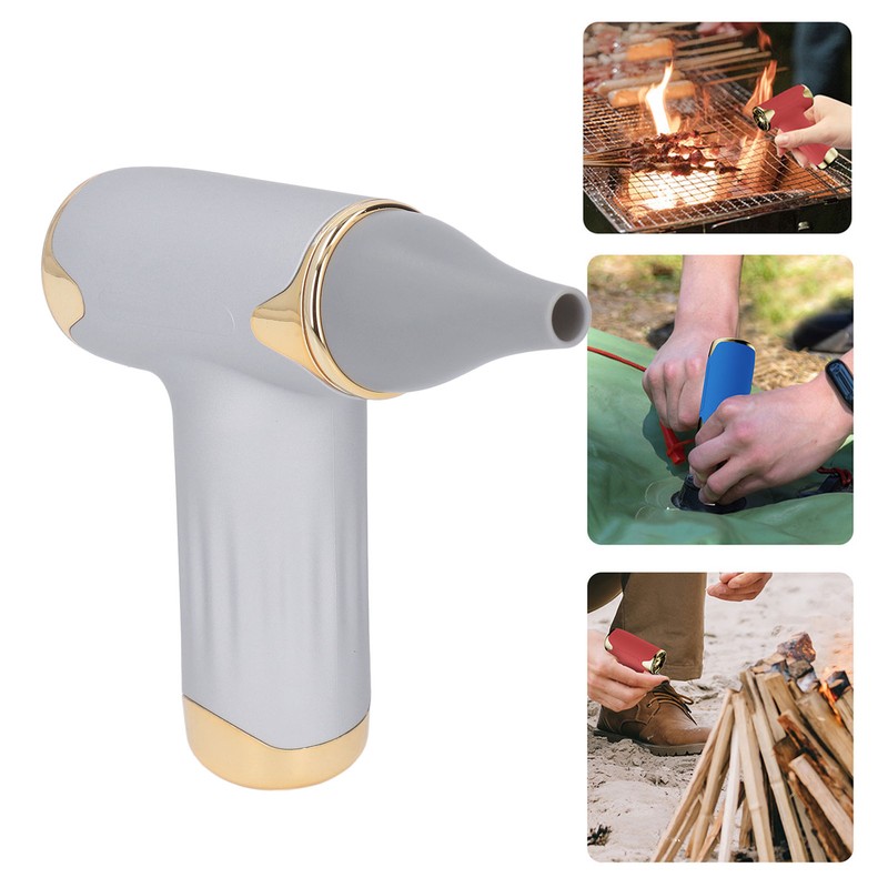 60W Electric Hair Dryer High Speed 4 Levels Wind Bladeless