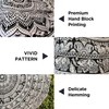 raajsee Indian Cotton Mandala Throw, Ombre Boho Elephant Psychedelic Room