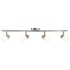 XiNBEi Lighting Track Lighting, 4 Light S-Shaped Track Light Bar