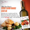Chef Jean Pierre's Extra Virgin Blood Orange Olive Oil -