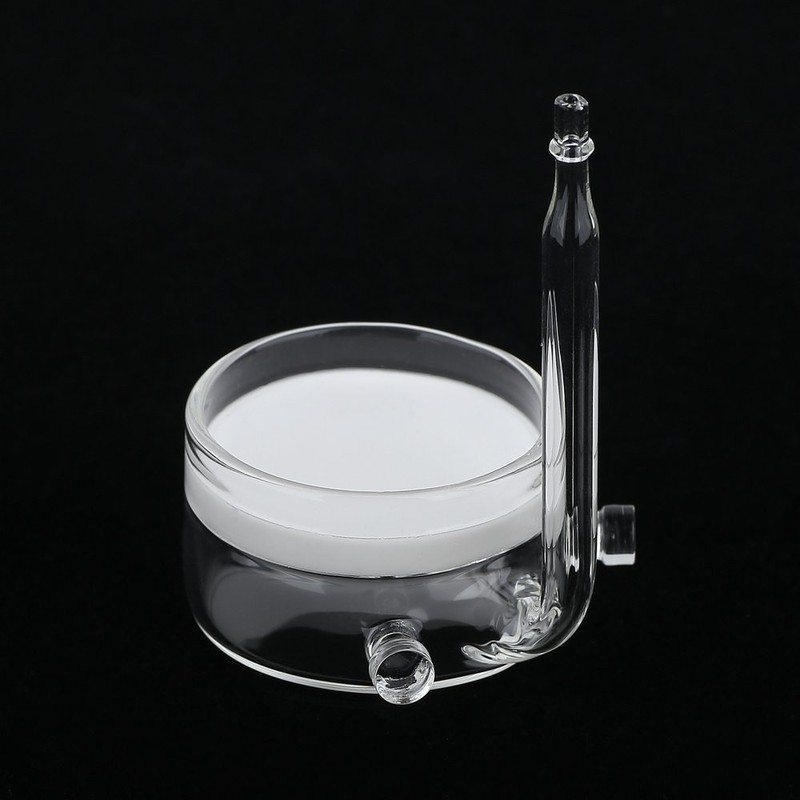 Yagote CO2 Diffuser Glass Reactor with U Shape Connecting Tube