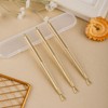 3pcs Lottery Ticket Scratcher Tool, Stainless Steel Scratch Off Tool