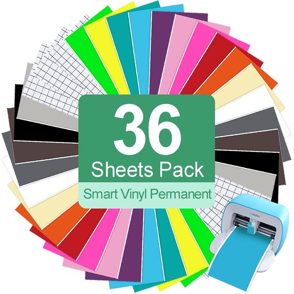 Smart Vinyl Permanent Cricut Joy Film: 14cm*30.5cm vinyl Film plotter