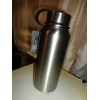 SHARPER IMAGE DASHING STAINLESS STEEL INSULATED DOUBLE WALL WATER BOTTLE