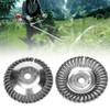 Lawn Mower Fittings Universal Weed Brush Rotating Weeding Brush 6in