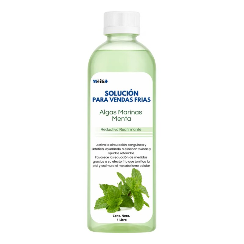 Kit Soluciones Reductivas Reafirma Algas Menta Vendas Frias