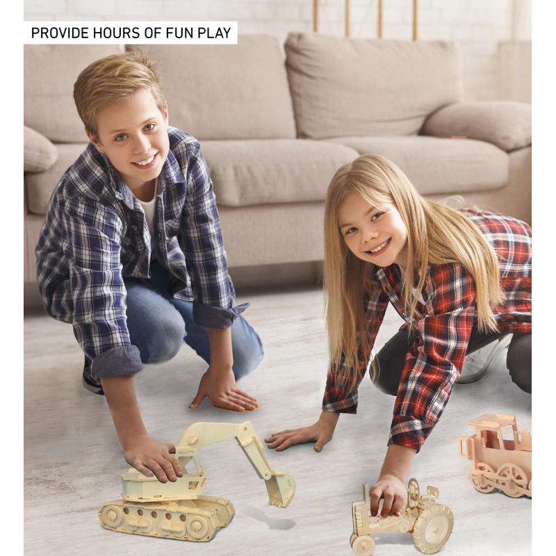 Puzzled Excavator Set