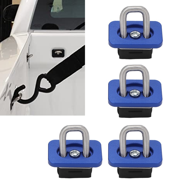 4pcs Truck Bed Tie Down Anchors 1000 LBS Bearing Stainless