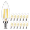 Cotanic E12 LED Bulb Dimmable 3000K Soft White, LED Candelabra