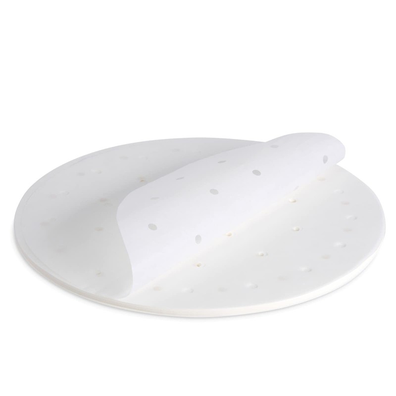 100 Pack Juvale Round Air Fryer Liners with Holes for