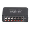 Bi Directional Audio Switcher High Fidelity 5 Way Audio Switch