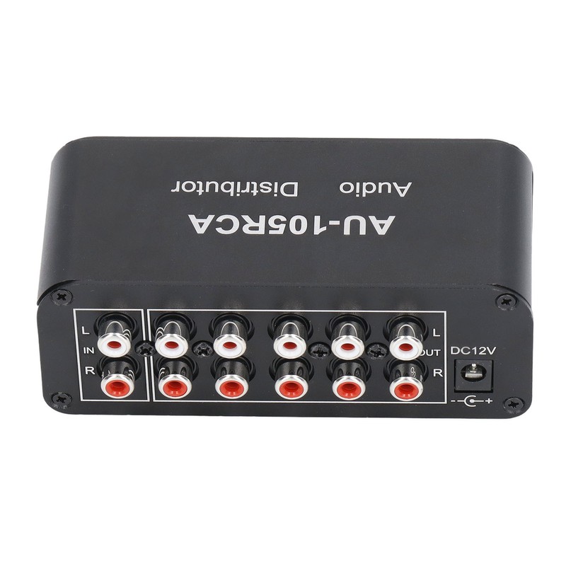 Bi Directional Audio Switcher High Fidelity 5 Way Audio Switch