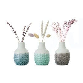 Burgon & Ball Dotty Mini Vases - Set of 3